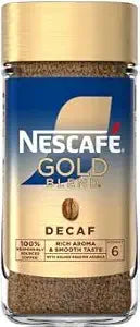 NESCAFE GOLD BLEND DECAF RICH AROMA & SMOOTH WITH GOLDEN ROASTED ARABICA 190g BY FEBORA FOODS