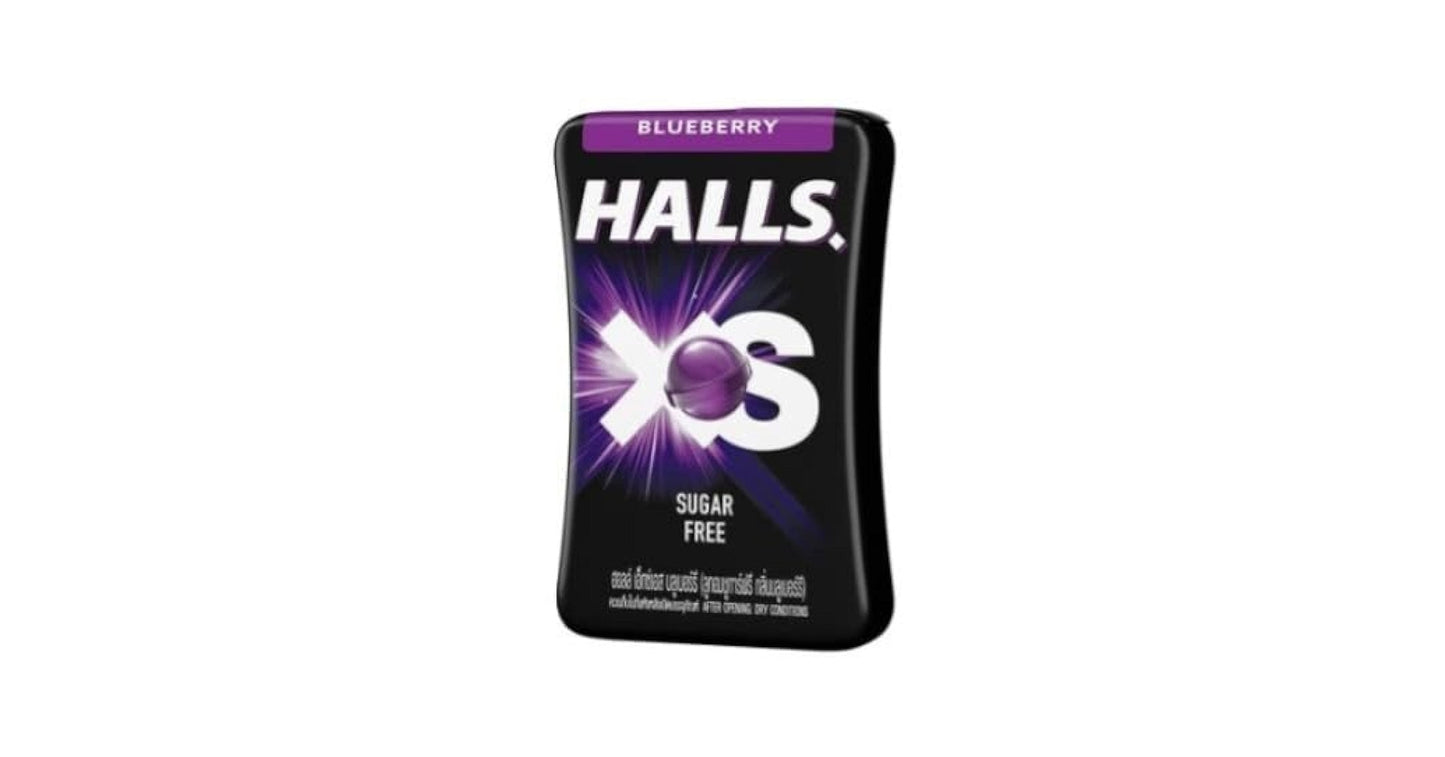 Halls Blueberry Sugar Free Mint