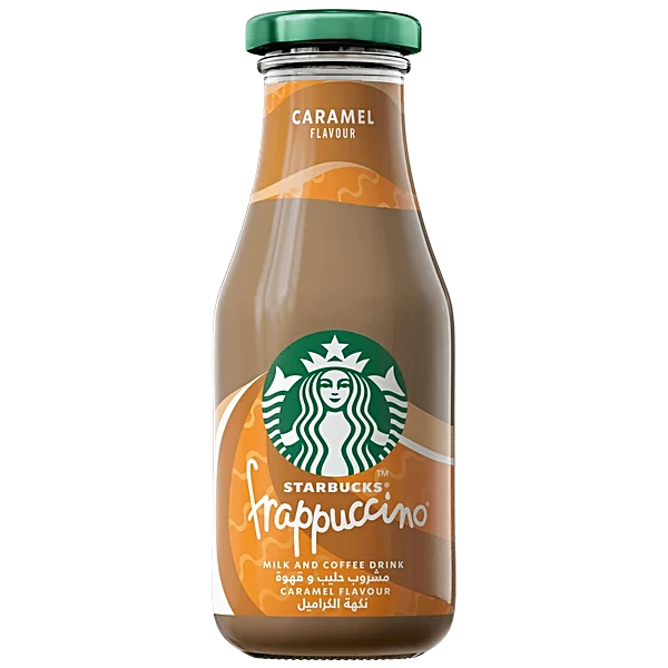 Starbucks Frappucino Caramel 250 ml (UK) (Pack of 02)