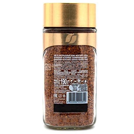 Nescafe Gold Original Coffee Powder 190g Glass Bottle | Buy Online
