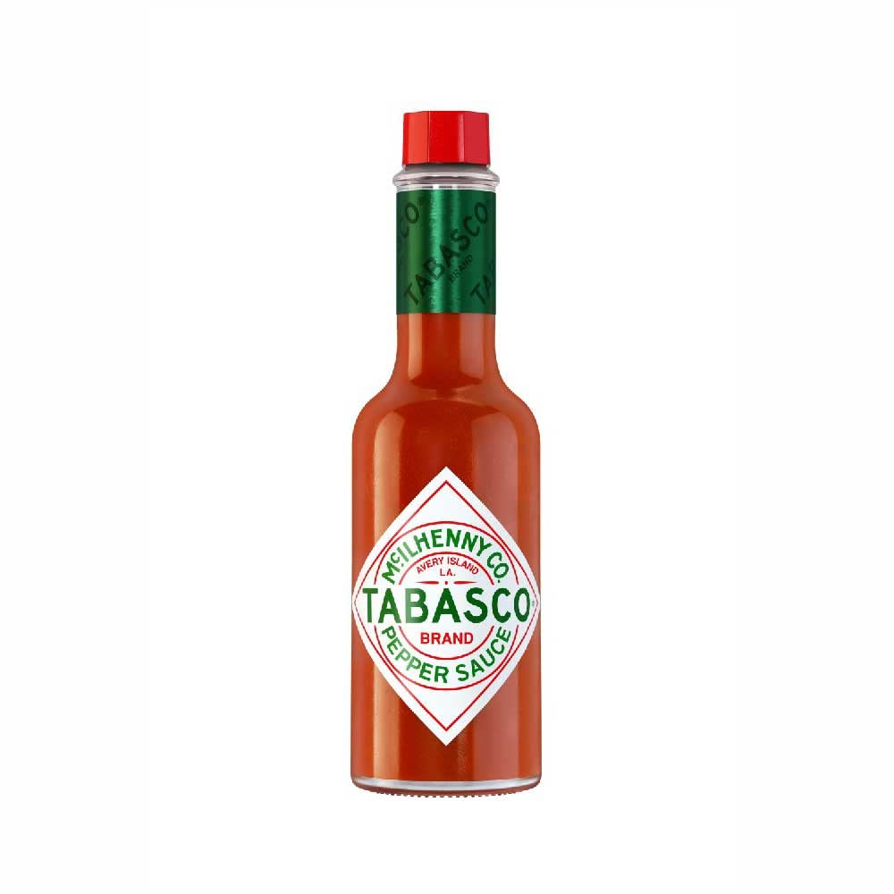 Tabasco Red Pepper Original Sauce 150 ML, Non-GMO Project Verified, Vegan, Gluten free, No added Colour or Presevatives (Imported)