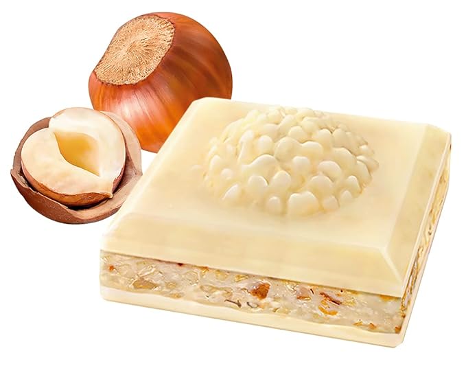 Ferrero Rocher Chocolate Rocher White Chocolate With Hazelnut Bar,90 Gram