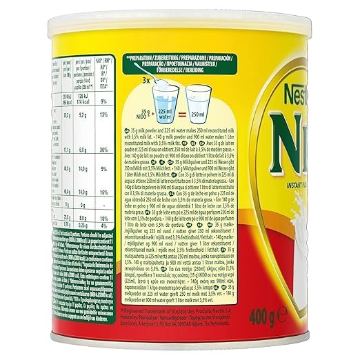 Nido Instant Full Cream Milk Powder 400g | Nestlé | Buy Online
