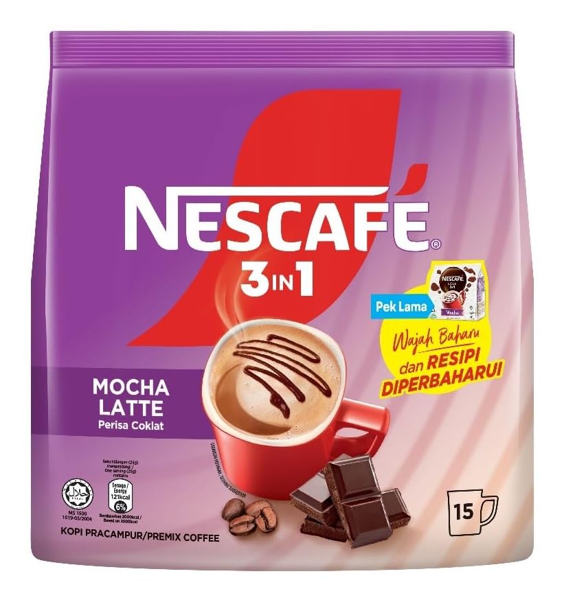 Nescafe 3 in 1 Mocha Coffee Sachets