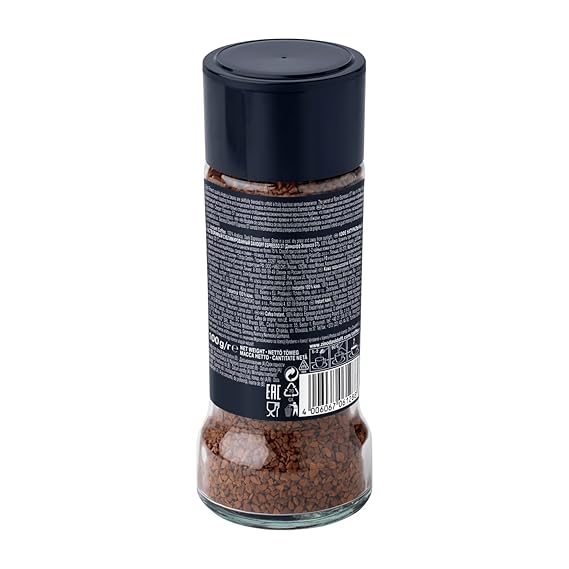 Davidoff Espresso 57 Intense Instant Coffee 100% Arabica, 3.53 oz ℮ 100 g, Granule, Glass Bottle