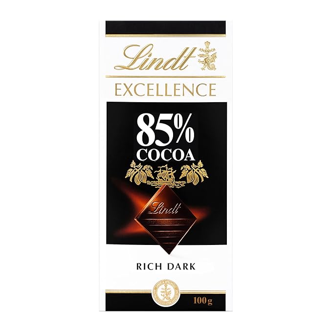 Lindt Excellence 85% Cocoa Dark Chocolate, ?200 gram