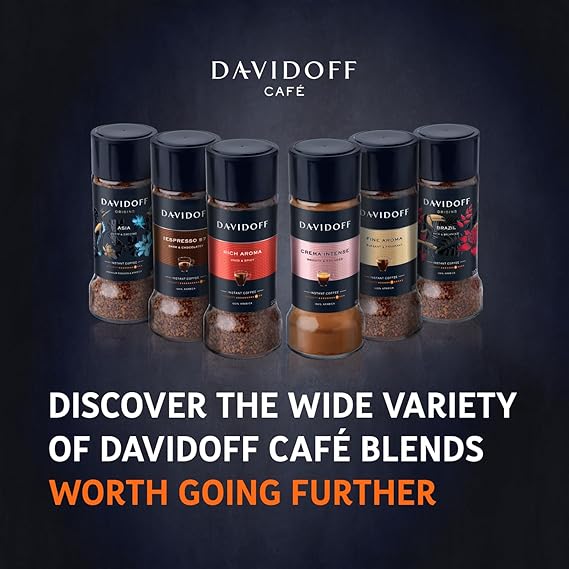 Davidoff Rich Aroma Instant Coffee 100% Arabica, 3.53 oz ℮ 100 g