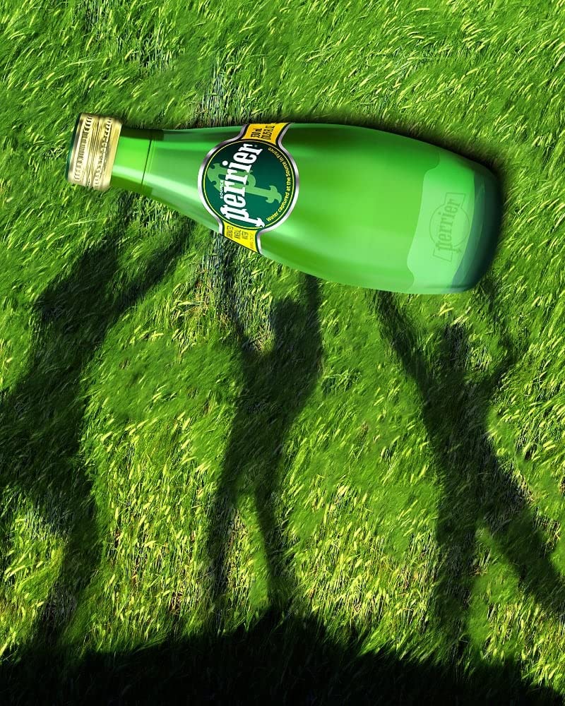 Perrier Carbonated Water (Sparkling Water) 330ml (Pack of 4)