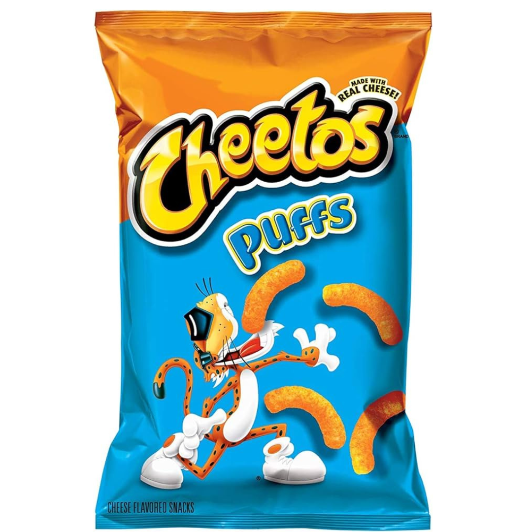 Frito-Lay Cheetos Puffs Cheese Flavored Snack, 9 Oz 255.1 G