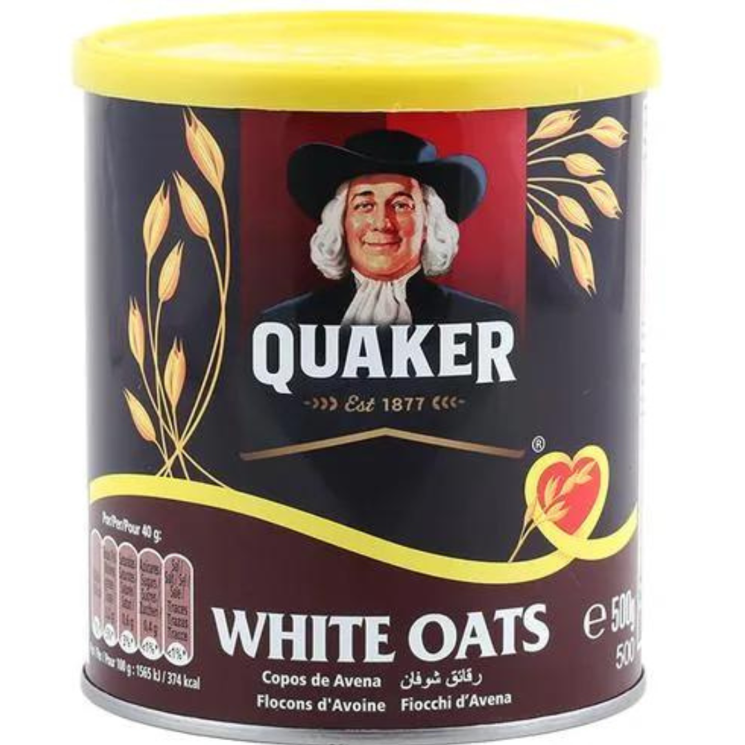 Quaker White Oats 500g