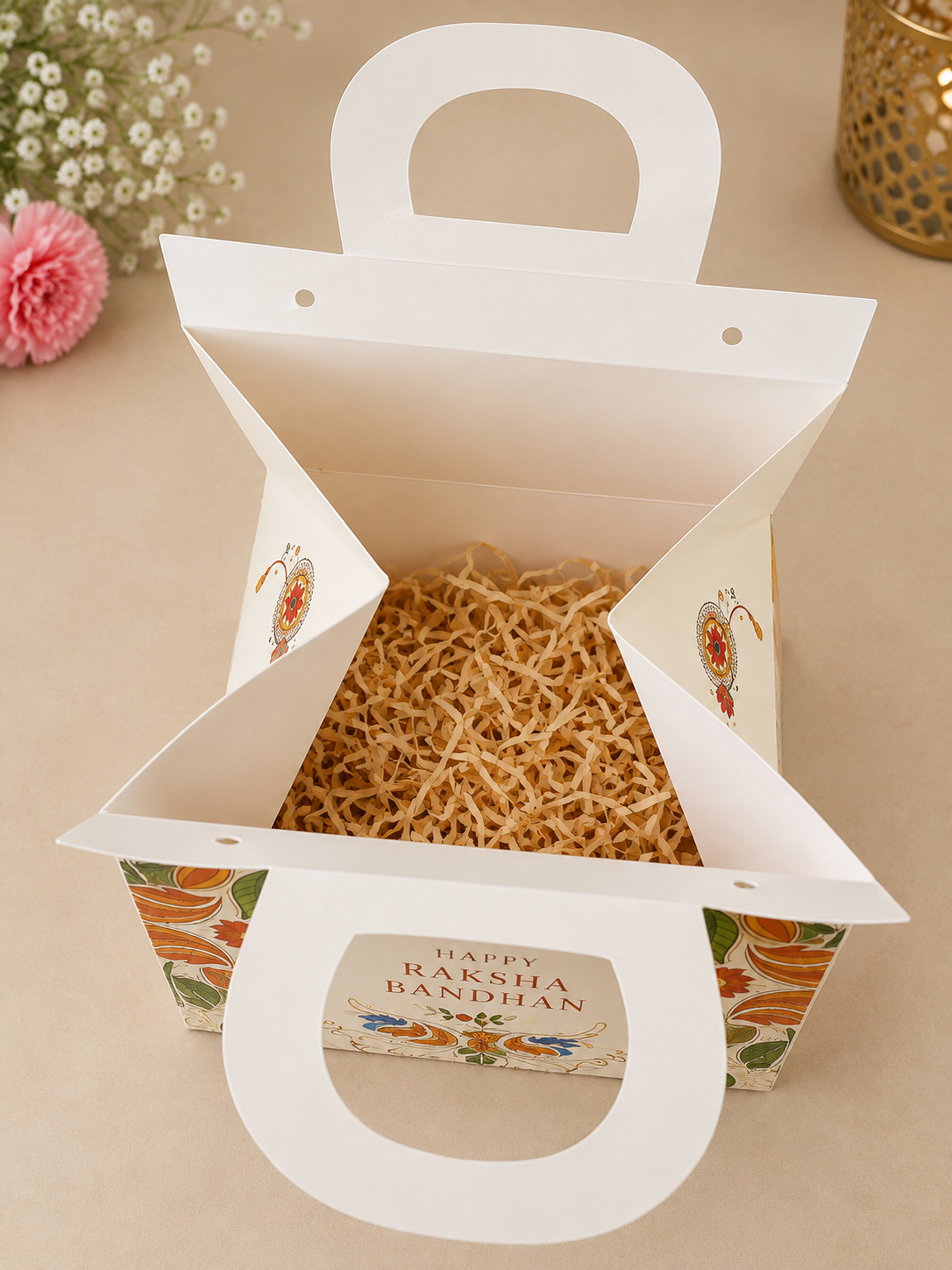 Rakhi Floral Chocolate Gift Box