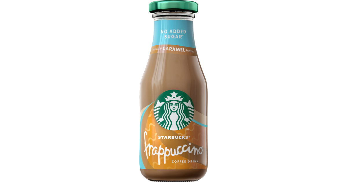 Starbucks Frappucino No Added Sugar Caramel 250 ml (Pack of 02)
