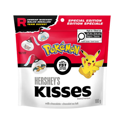 HERSHEY'S KISSES Pokémon Special Edition Milk Choclate 180 g