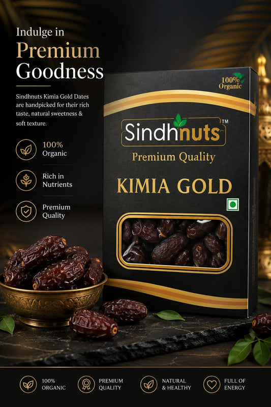 Sindnuts Premium Quality Kimia Gold Dates 400g (Pack of 02) (Iran)