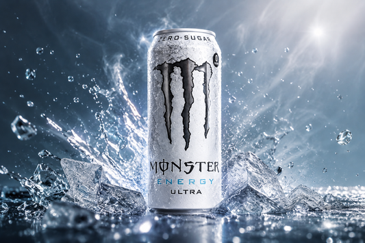 Monster Energy Ultra White Energy Drink, 500 Ml - Ultra White (pack of 2)