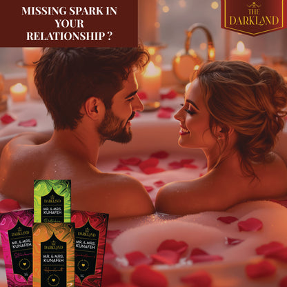 MR. & MRS. Kunafa | Strawberry Flavour |Aphrodisiac Chocolate Bar