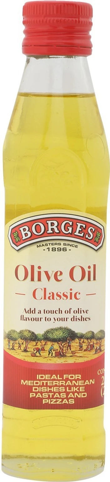 BORGES Classic Olive Oil Glass Bottle (250 ml)
