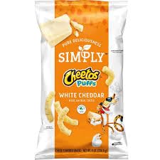 CHEETOS WHITE CHEDDAR PUFFS  226.8 GRAM(PACK OF 1)
