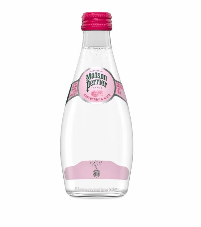 Maison Perrier Forever Rasberry & Rose Sparkling Water, 330ml (Pack Of 24) (France)