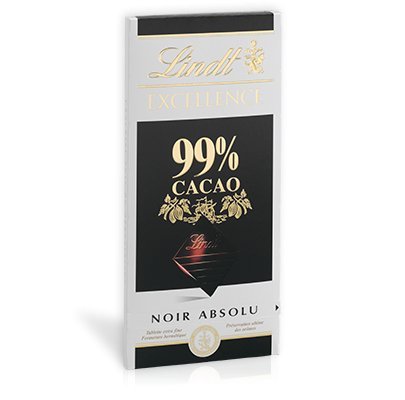 Lindt Excellence Cocoa Bar (99%) - 50 Gm