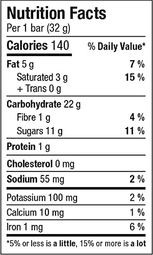 Tim Hortons Double Chocolate Chewy Granola Bars – 5 bars × 32g each (Canada)