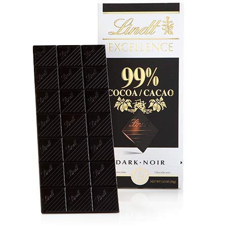 Lindt Excellence Cocoa Bar (99%) - 50 Gm