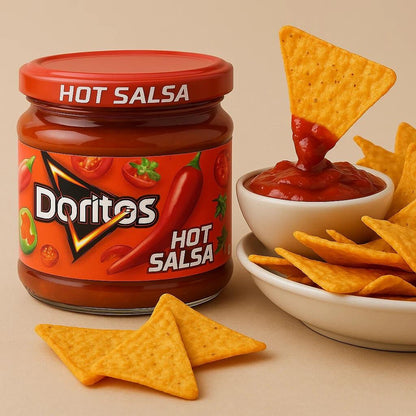 Doritos Hot Salsa Dip – 300g (Pack of 02) (UK)