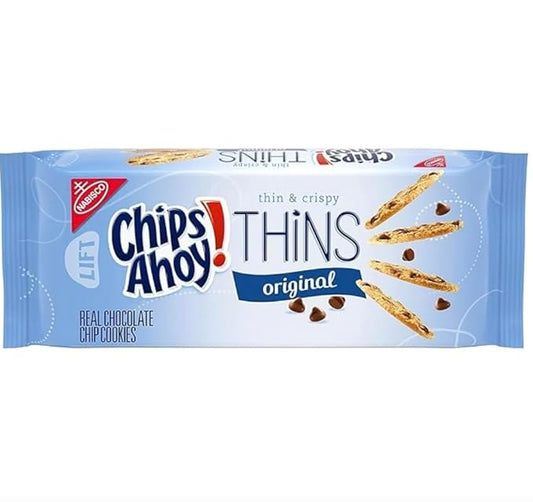 Chips Ahoy! Thins Original Chocolate Chip Cookies – Slim & Crispy 7 oz