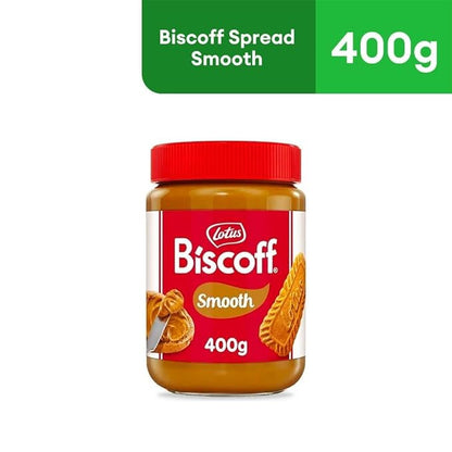 Lotus Biscoff Smooth Creamy Spread | Smooth & Velvety Texture 400gm Jar