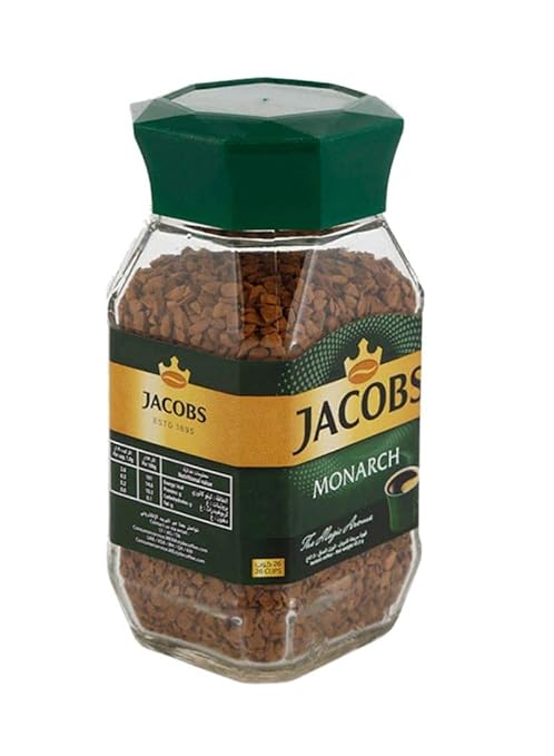 Jacobs Monarch Instant Coffee Bottle 190G, Ground