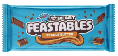 Mr.Beast Peanut Butter Milk Chocolate Bar 60g (Pack of 2) (USA)