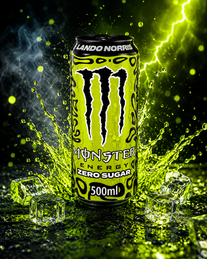 Monster Energy Lando Norris 500 ml (UK) ( pack of 2 )