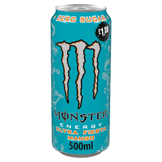 Monster Energy Drink Ultra Fiesta Mango 500 ml (UK)