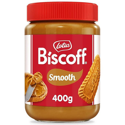 Lotus Biscoff Smooth Creamy Spread | Smooth & Velvety Texture 400gm Jar