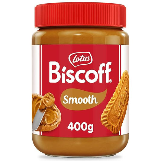 Lotus Biscoff Smooth Creamy Spread | Smooth & Velvety Texture 400gm Jar