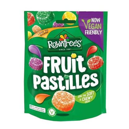 Rowntree’s Fruit Pastilles – Vegan Friendly Fruity Jelly Sweets 114G (Pack of 02) (UK)
