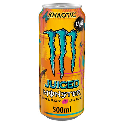 Monster Energy Drink Khaotic 500 ml (UK) ( pack of 2 )