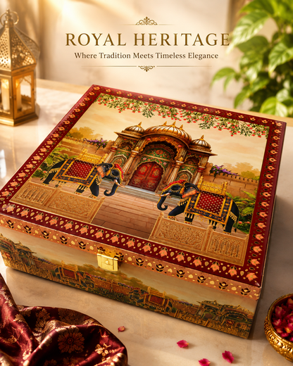 Royal Elephant Palace Gift Box – 4 Jars (250 g)