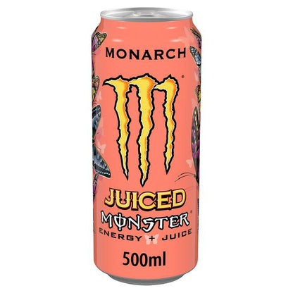 Monster Energy Drink Monarch 500 ml (UK) ( pack of 2 )