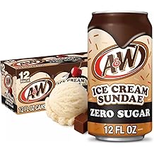 A&W Ice Cream Sundae – Classic Creamy Dessert | Buy Online 355ML (Pack of 03)