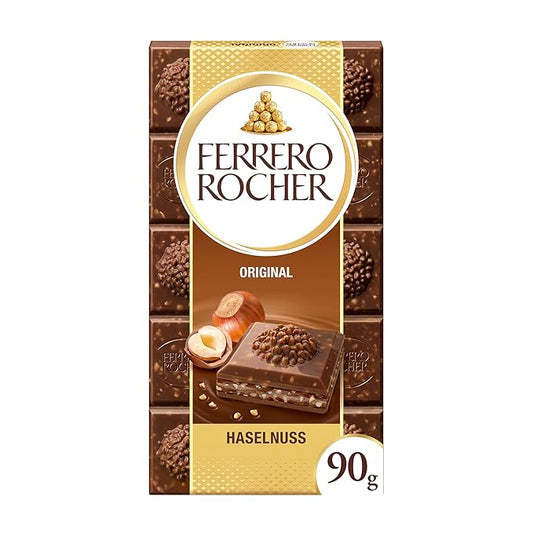 Ferrero Rocher Original Milk Chocolate ,90 Gram