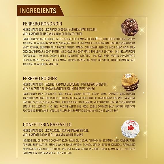 Ferrero Collection T24 Chocolate, Imported Chocolates, Ideal For Gifting, Birthday Gift, Croquante Nut, Chocolate Collection, Variety Packs Available,(269.4 Gm)