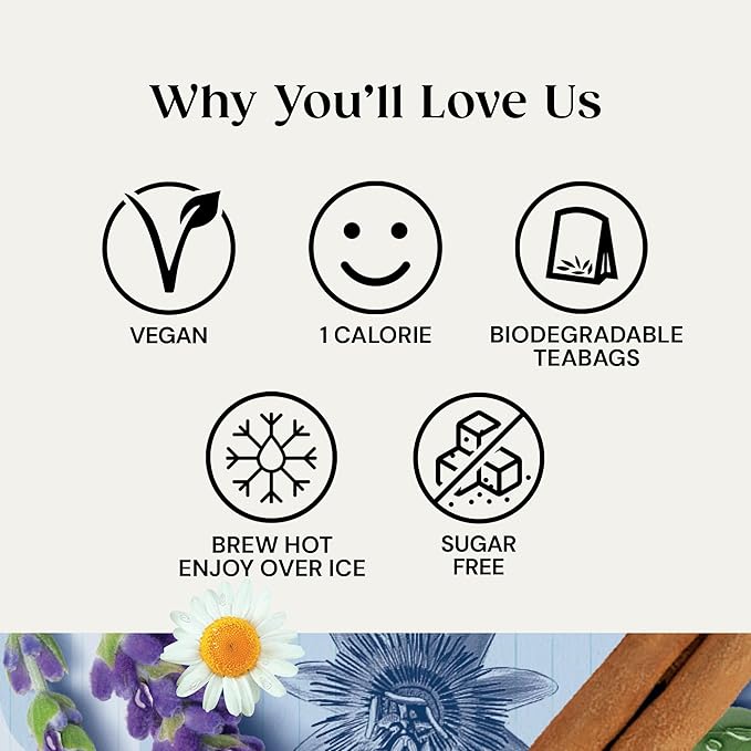 Twinings Wind Down Collection Tea Selection for Relaxation, Sleep, Calm & Unwind, 20 Tea Bags