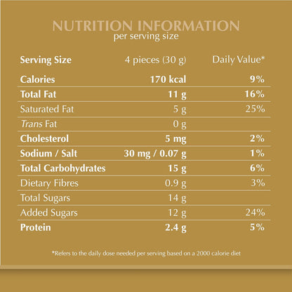 Lindt Gold Tab Chocolate with Hazelnut 300 gm Pack