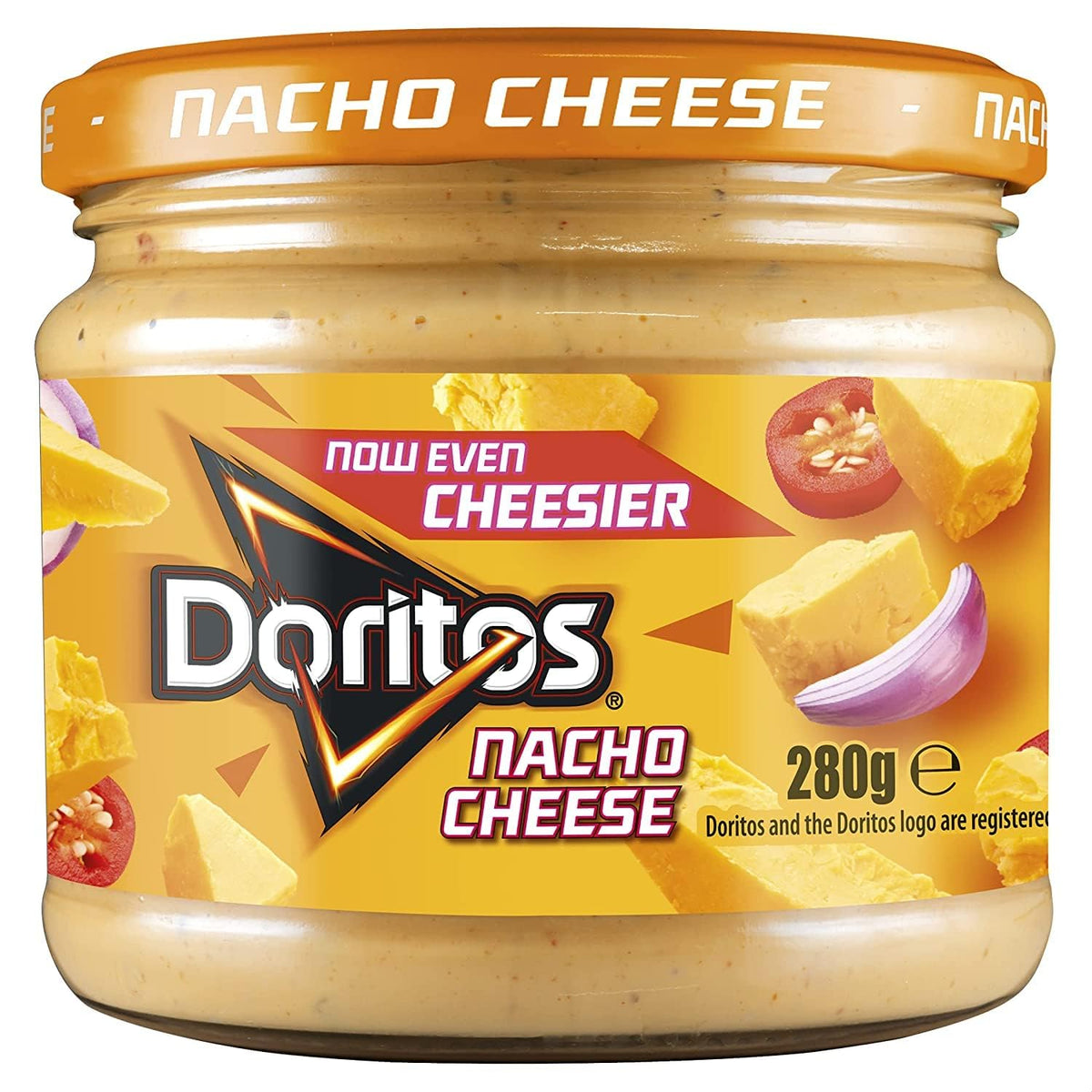 Doritos Nacho Cheese Dip – Extra Cheesy – 280g (Pack of 02) (UK)