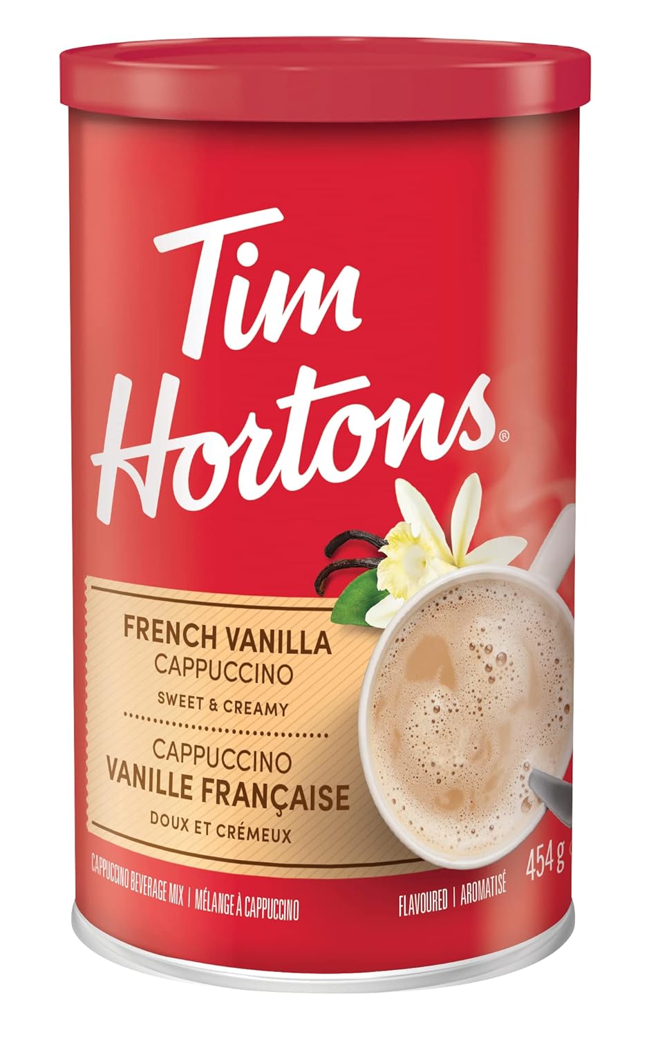 Tim Hortons French Vanilla Fine Grind Coffee | Medium Roast 100% Arabica (Canada)