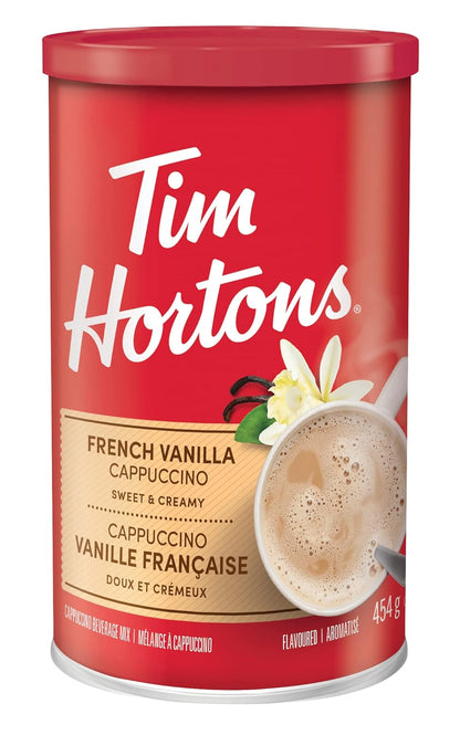 Tim Hortons French Vanilla Fine Grind Coffee | Medium Roast 100% Arabica (Canada)
