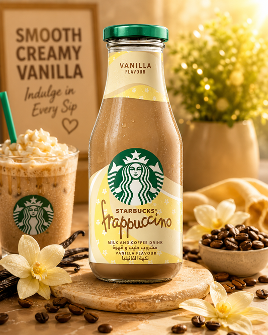 Starbucks Frappucino Classic Vanilla 250 ml (Pack of 02)