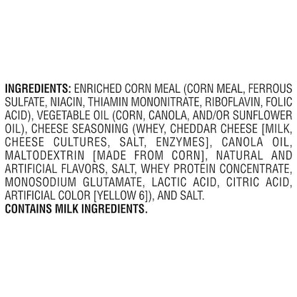 Frito Lay Cheetos Crunchy Cheese Flavored Snack King Size, 3.49 oz ℮ 99 g