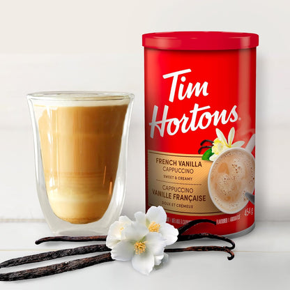 Tim Hortons French Vanilla Fine Grind Coffee | Medium Roast 100% Arabica (Canada)